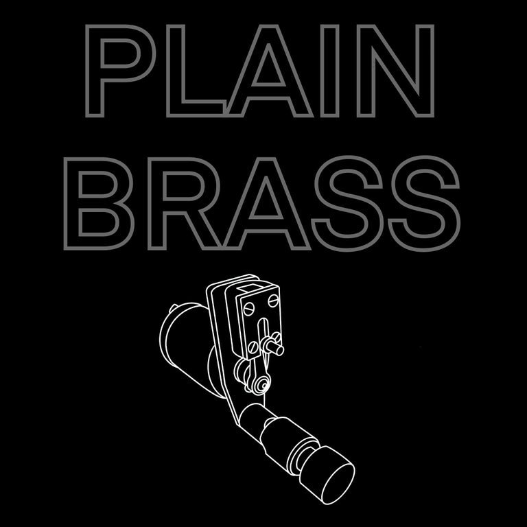 Plain brass